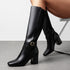 DAMEN KNIESTRÜMPFE MIT BLOCKABSATZ – BEQUEME MODE STIEFEL
